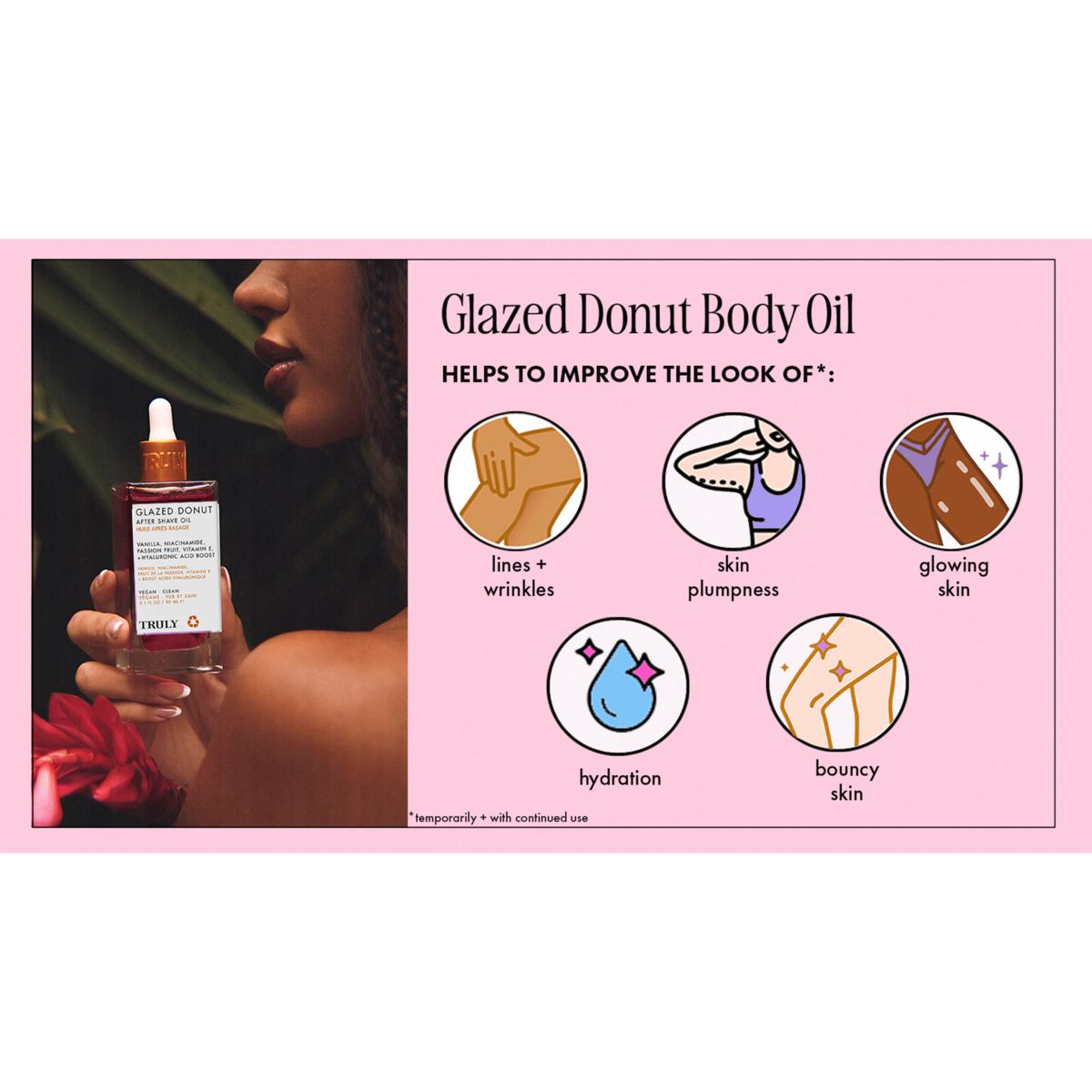 Truly + Glazed Donut